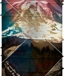 Neck warmer BUFF PEAK COLLECTION MOUNT RAINIER