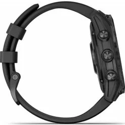 Watch Garmin fenix 7 PRO Solar, Gray/ Black Silicone Band -INOV-8 garmin fenix 7 pro solar gray black silicone band 464680 010 02540 12 960