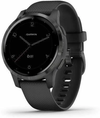 Watch Garmin vívoactive4S Gray/Black Band 3 Watch Garmin vívoactive4S Gray/Black Band