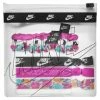Rubber band Nike MIXED HAIRBANDS 6 PK WITH POUCH -INOV-8 nike mixed hairbands 6 pk with pouch 496948 n 100 3666 906 os 480