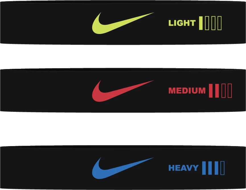 Headband Nike RESISTANCE BANDS MINI 3 PK 3 Headband Nike RESISTANCE BANDS MINI 3 PK