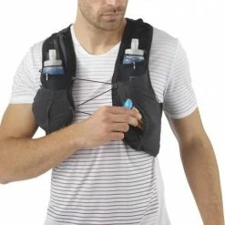 Backpack Salomon SENSE PRO 5 SET-BLACK-