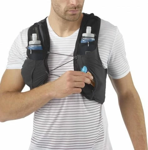 Backpack Salomon SENSE PRO 5 SET-BLACK- 3 Backpack Salomon SENSE PRO 5 SET-BLACK-