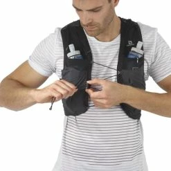 Backpack Salomon SENSE PRO 5 SET-BLACK- 12 Backpack Salomon SENSE PRO 5 SET-BLACK- -INOV-8 salomon sense pro 5 set black 324093 lc1512004 960