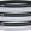 Under Armour UA HTR Mini Headband 6PK-BLK -INOV-8 under armour ua htr mini headband 6pk blk 420293 1311044 001 480