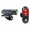 Kryptonite Street – Cykellygtesæt F500 Og R45 – 500 Og 45 Lumen – USB Opladelig