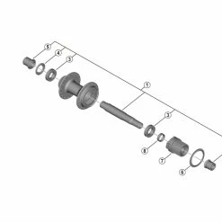 Shimano MT410 – Aksel Sæt E-Thru Til Bagnav 12 Gear – Disk Center Lock – 148mm – FH-MT410