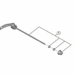 Shimano MT401 – Quick Release – 174mm – FH-MT401