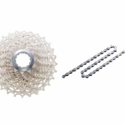 Shimano Ultegra Kassette Og Kæde – 10 Gear Kassette 12-25 Tands Samt CN6701 Kæde