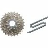 Shimano Alivio Kassette Og Kæde – 9 Gear Kassette 11-28 Tands Samt HG53 Kæde -INOV-8 icshg4009128 b default